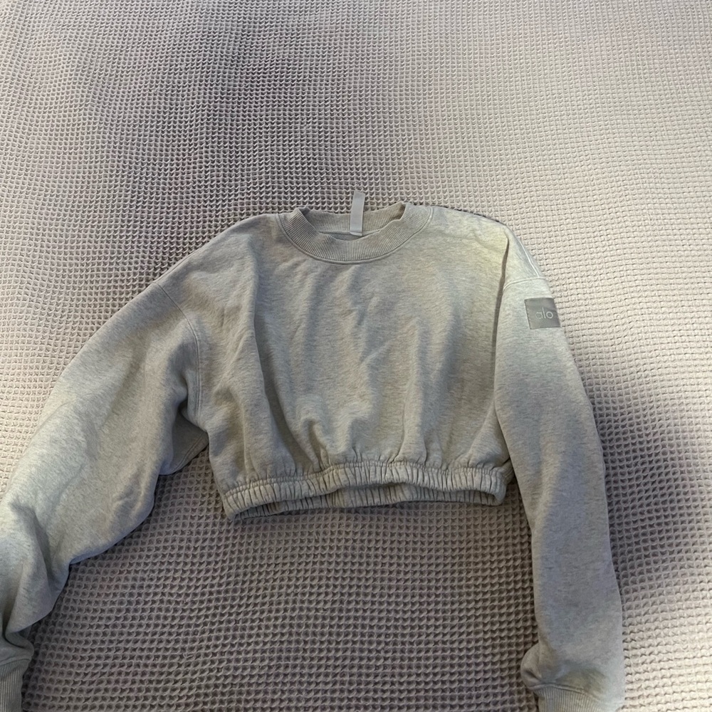 Alo cropped sweatshirt